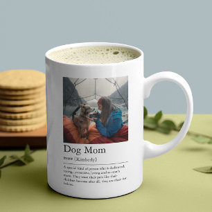 Taza De Café Definición de Mamá Perro Foto