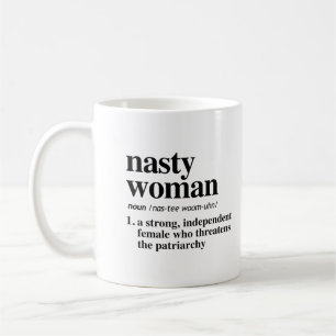 Taza De Café Definición de mujer desagradable