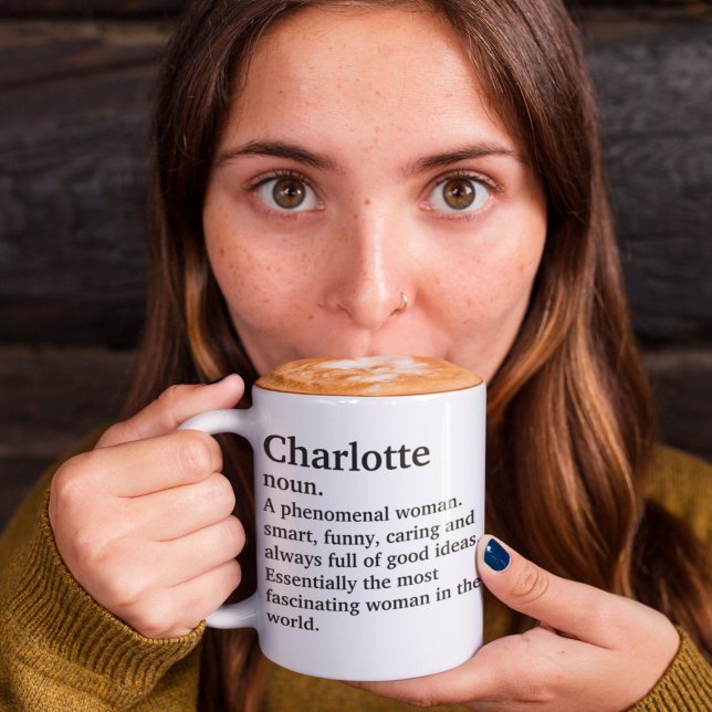 Taza De Café Definición de Personalizado de nombres personaliza (Subido por el creador)