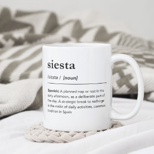 Taza De Café Definición de siesta palabras en español en inglés