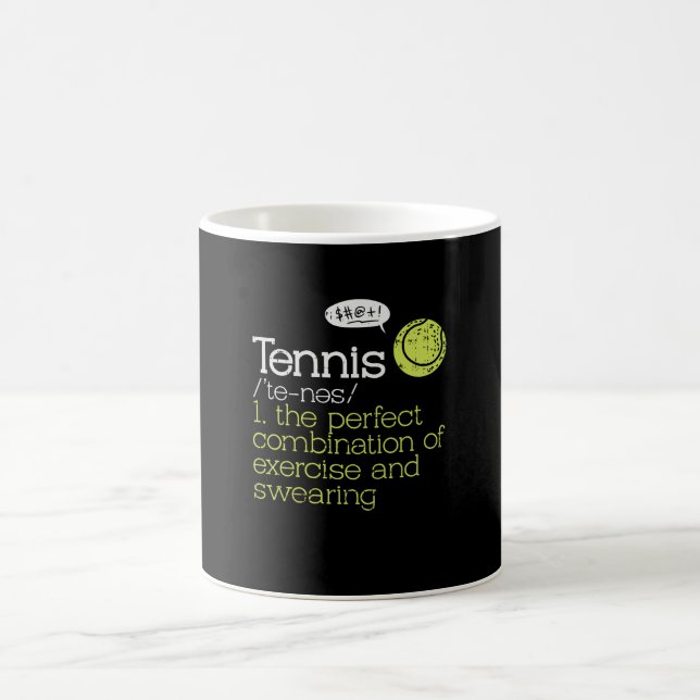 Taza De Café Definición de tenis (Centro)