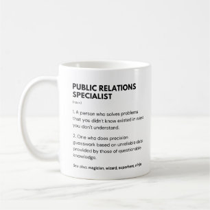 Taza De Café Definición de trabajador especialista en relacione