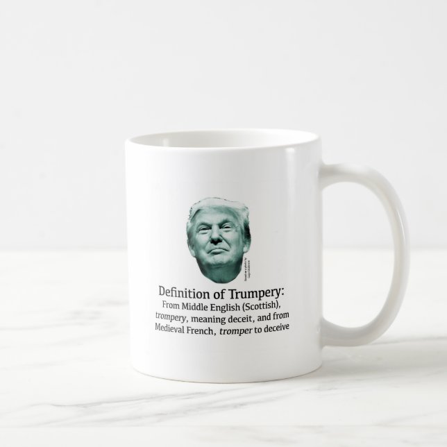 Taza De Café Definición de Trumpery (Derecha)