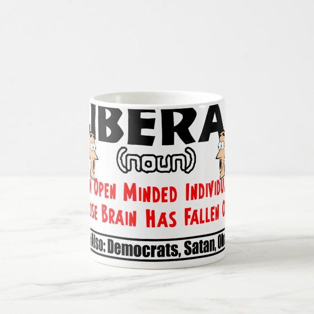 Taza De Café Definición de un liberal (Centro)