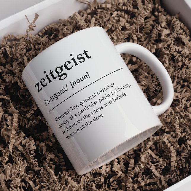 Taza De Café Definición de Zeitgeist Contemporáneo Alemán (Subido por el creador)