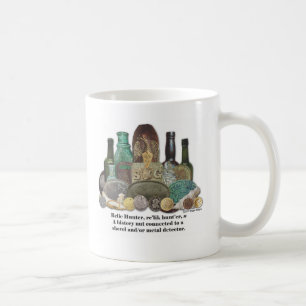 Taza De Café Definición del cazador de la reliquia