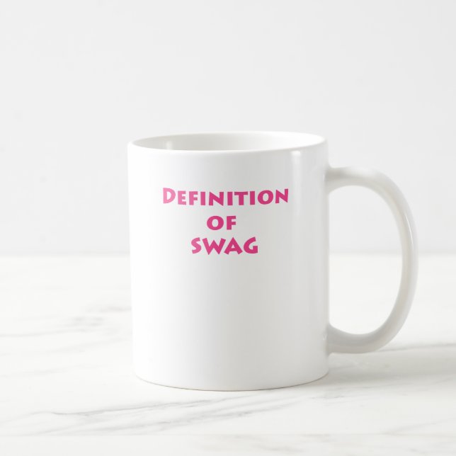 Taza De Café Definición del swag (Derecha)