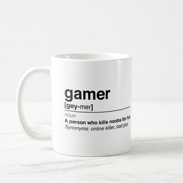 Taza De Café Definición del videojugador (Izquierda)