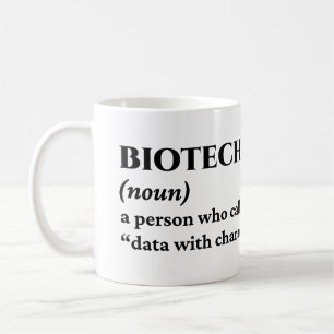 Taza De Café Definición divertida de científico biomédico