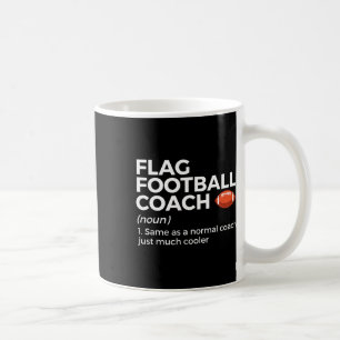 Taza De Café Definición divertida de entrenador de fútbol de ba