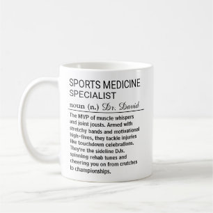 Taza De Café Definición divertida de especialista en medicina d