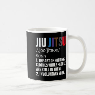 Taza De Café Definición Divertida de Jiu Jitsu BJJ o MMA