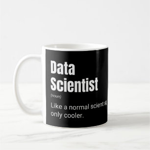 Taza De Café Definición divertida genial de analista científico