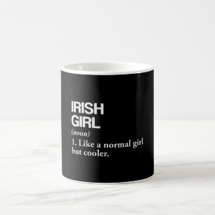 Taza De Café Definición irlandesa de país de bandera de Irlanda