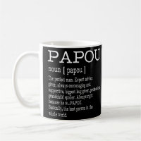 Definición Papou Regalos del Día del Abuelo Padre 
