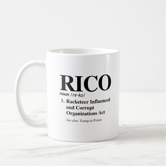 Taza De Café Definición RICO (Izquierda)