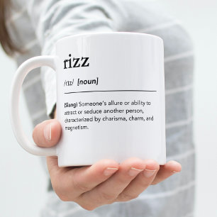 Taza De Café Definición Rizz GenZ Palabra Millennial