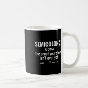 Taza De Café Definición Sensibilización Semicolón Prevención de