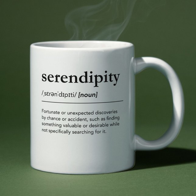 Taza De Café Definición Serendipia Diccionario de Palabras Herm (Subido por el creador)