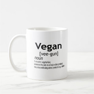 Taza De Café Definición vegana - Comida vegetariana