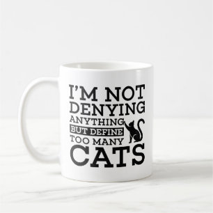 Taza De Café Definir demasiados gatos