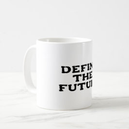 Taza De Café Definir el futuro índice de crecimiento