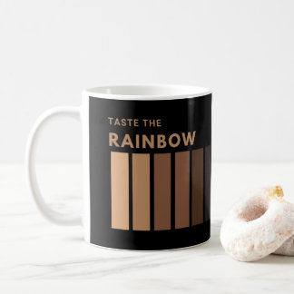 Taza De Café Deguste el café arco iris