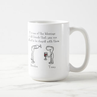 Taza De Café Deirdre y Tony