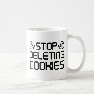 Taza De Café Deja de Eliminar Cookies