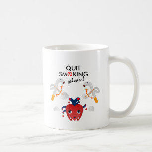 Taza De Café Deja de fumar, por favor