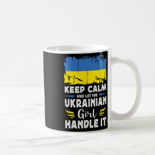 Taza De Café Deja que la chica ucraniana se encargue Ucrania Ba