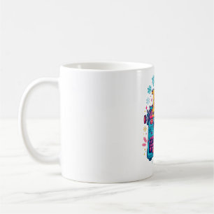 Taza De Café Deja que nieve arte de máquina de escribir vintage