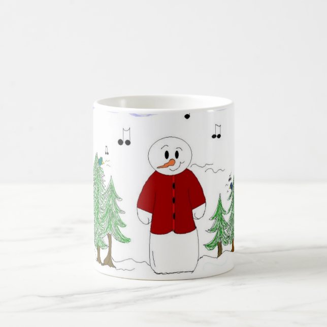 Taza De Café Deja que nieve Deja que nieve (Centro)