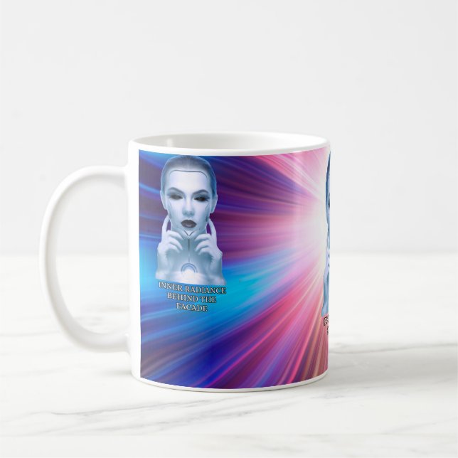 Taza De Café Deja Que Tu Luz Interior Brille. (Izquierda)
