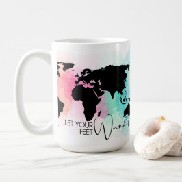 Taza De Café Deja que tus pies se paseen