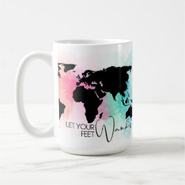 Taza De Café Deja que tus pies se paseen