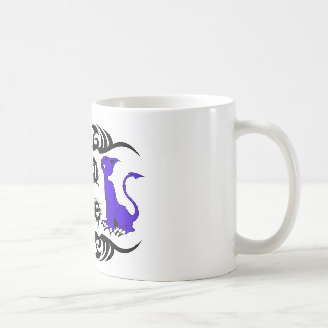 Taza De Café Deja vu Cat (Derecha)