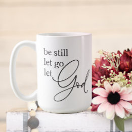 Taza De Café Dejad Ir Dios
