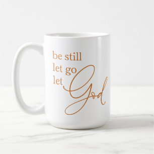 Taza De Café Dejad Que Dios Cristiano