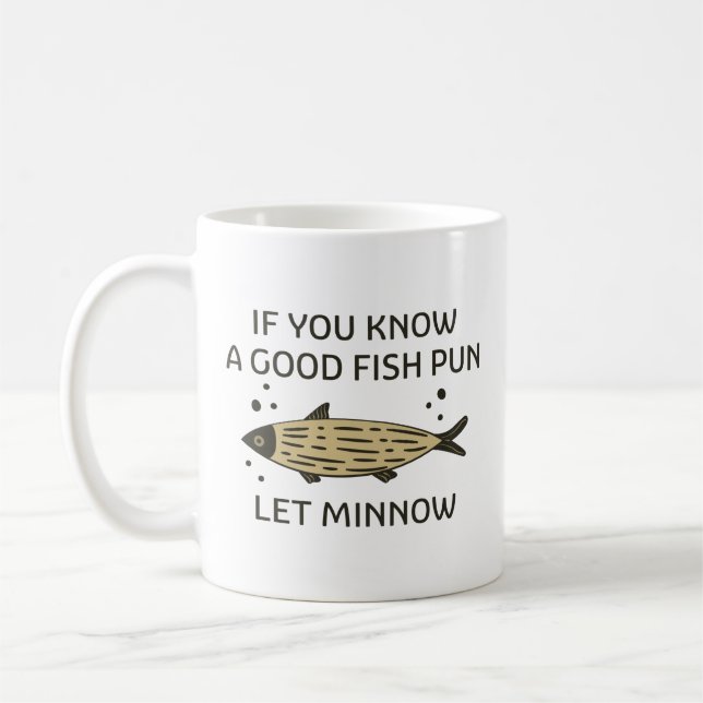 Taza De Café Dejar a Minnow (Izquierda)