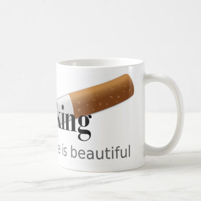 Taza De Café Dejar de Fumar (Derecha)