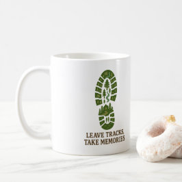 Taza De Café Dejar pistas, tomar Recuerdos