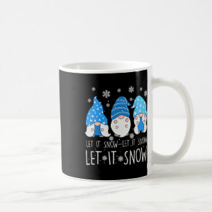 Taza De Café Dejar que la nieve recorte tres familias de juego