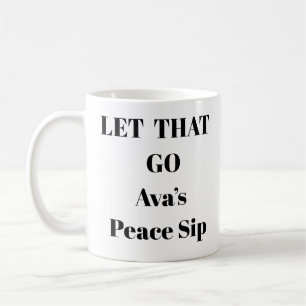 Taza De Café Dejar que se vaya Mug personalizado - bebedero de