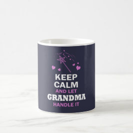 TAZA DE CAFÉ DEJE A LA ABUELA DIRIGIRLO…