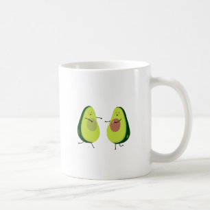 TAZA DE CAFÉ DEJE LOS E.E.U.U. AVOCUDDLE, DISEÑO DEL AGUACATE