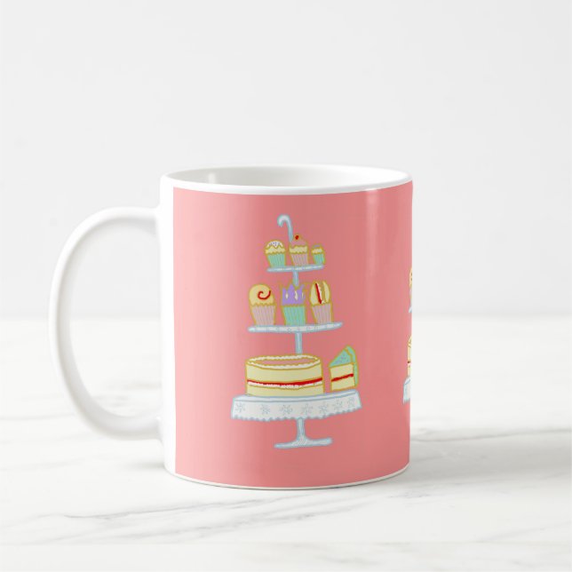 Taza De Café Déjelos comer la torta (Izquierda)