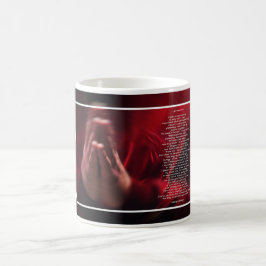Taza De Café Déjeme ver - las manos de rogación