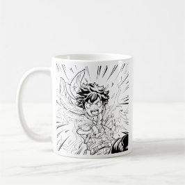 Taza De Café Deku In Action Mood