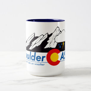 Taza de café del 2-Tono 15 onzas